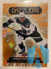 2022-23 Upper Deck Dazzlers Orange Vladislav Kolyachonok #DZ-54 Coyotes